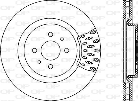 OPEN PARTS Bremžu diski BDR1741.20